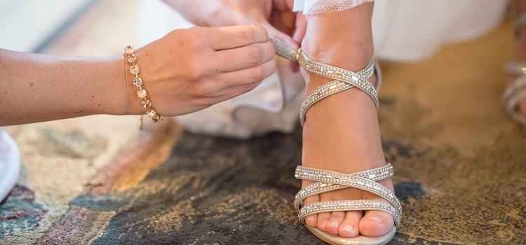 choosing beautiful bridal shoes