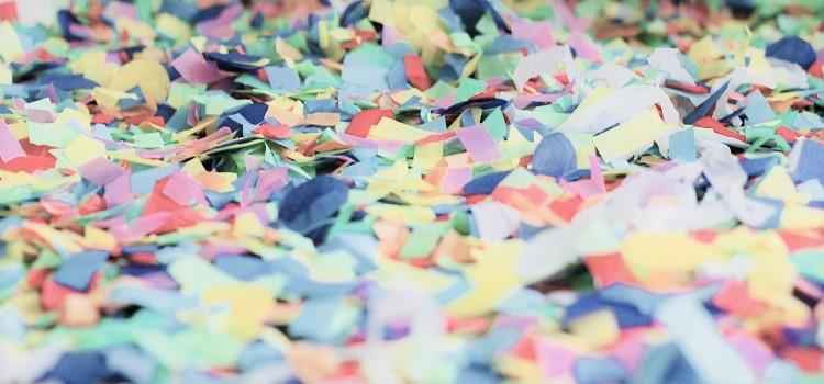 beautiful confetti ideas